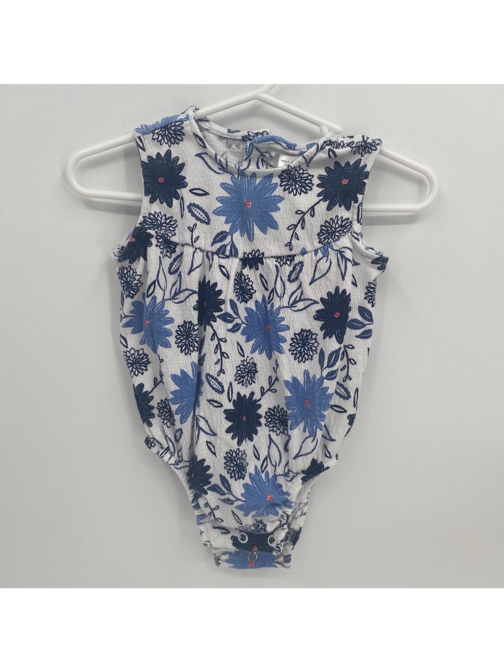 just one you by Carter's Floral Bodysuit Bubble Gauzy 6M